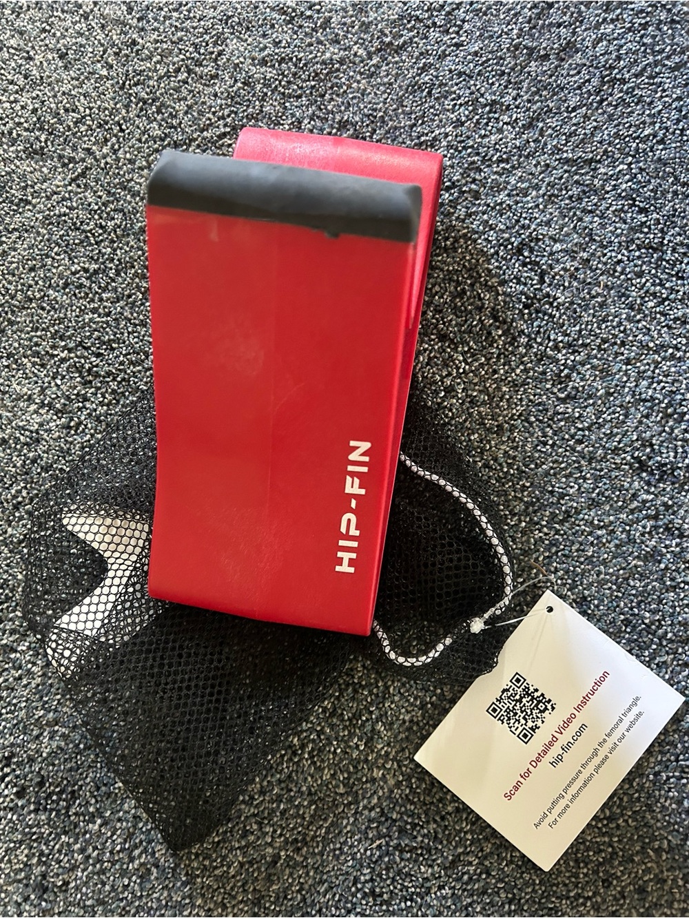 HIP-FIN Red hip release massage tool